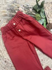 Pantalón felpa unisex caldero