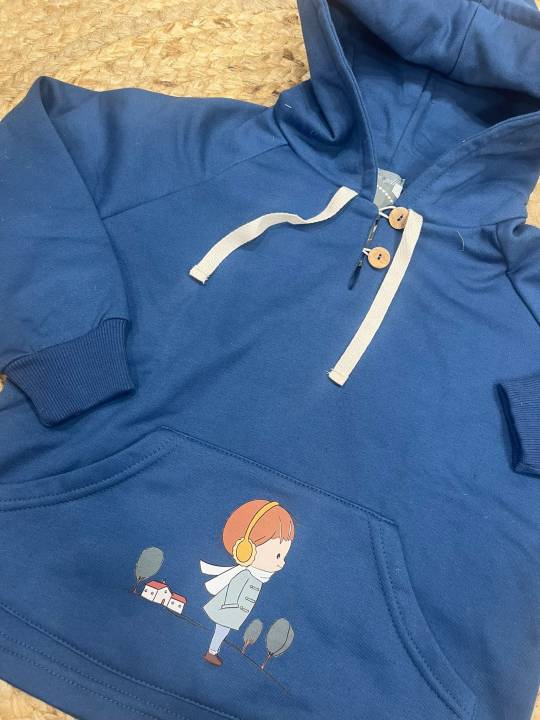 Sudadera felpa niño cascos