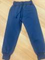 Pantalón jogger felpa azul unisex