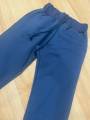 Pantalón jogger felpa azul unisex