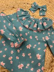 Camisa estampada hojas (sin pinza)