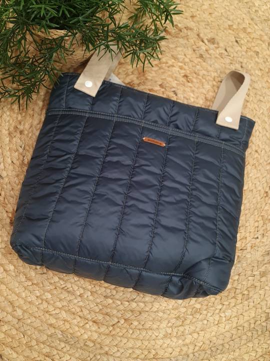 Panera impermeable azul