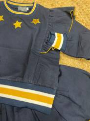 Sudadera estrellas + braga falda