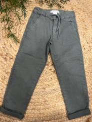 Pantalón sarga gris