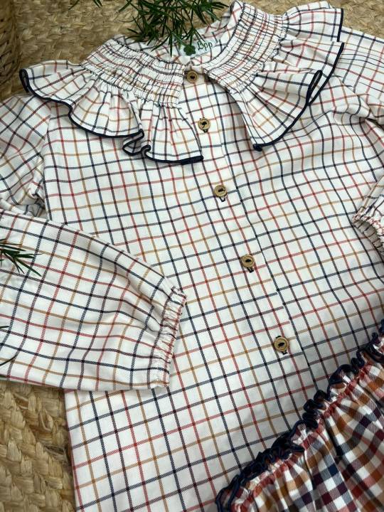 Conjunto bombacho + camisa