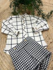 Conjunto vichy/cuadros