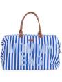 Mommy bag rayas azules