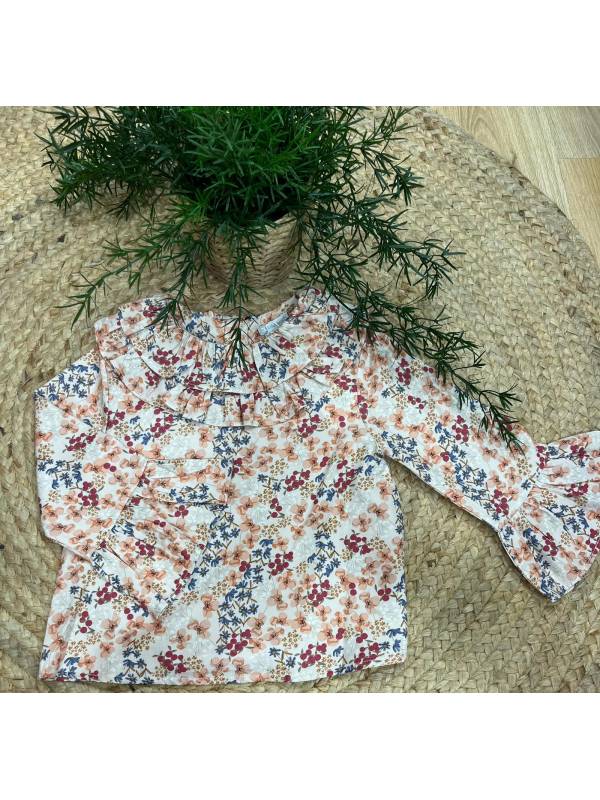 Camisa estampada flores