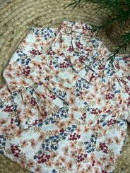 Camisa estampada flores