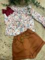 Camisa estampada flores