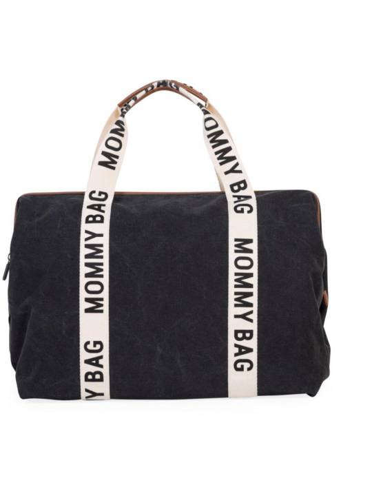 Mommy bag loneta negra