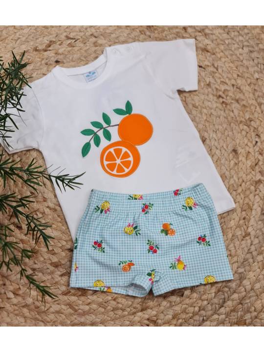 Conjunto baño frutas