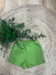 Pantalón felpa unisex verde