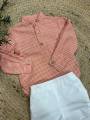 Conjunto pantalón + camisa cuadro vichy (sin jersey)